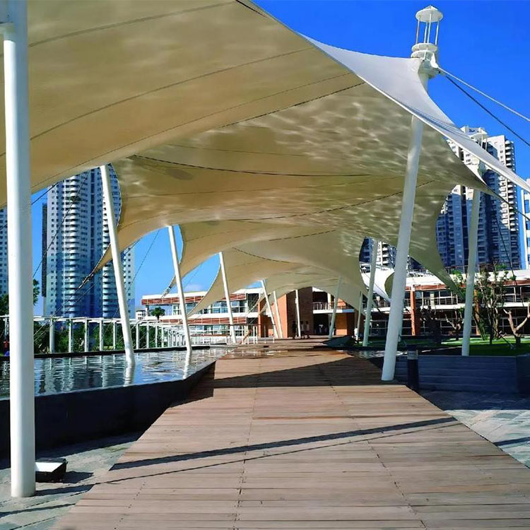 荣成市膜结构景观棚